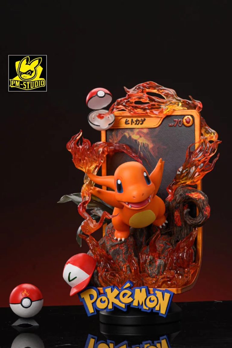 3D Charmander Pokemon Card