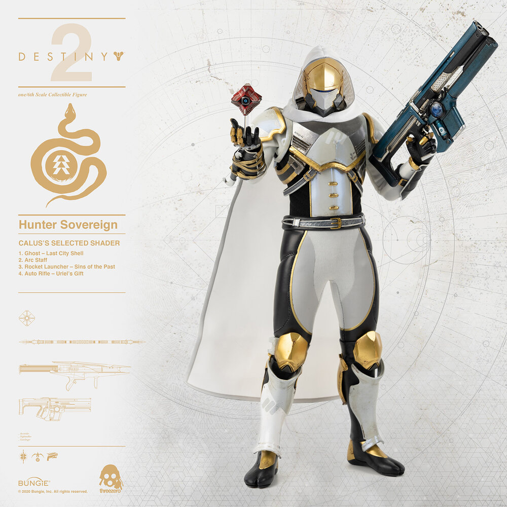 Destiny 2 - Hunter Monarch Equipment Callus Chosen Shader