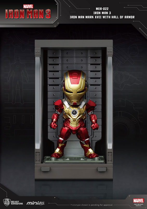 Mini Egg Attack - Iron Man 3 - Series 2 Iron Man Mark. 17