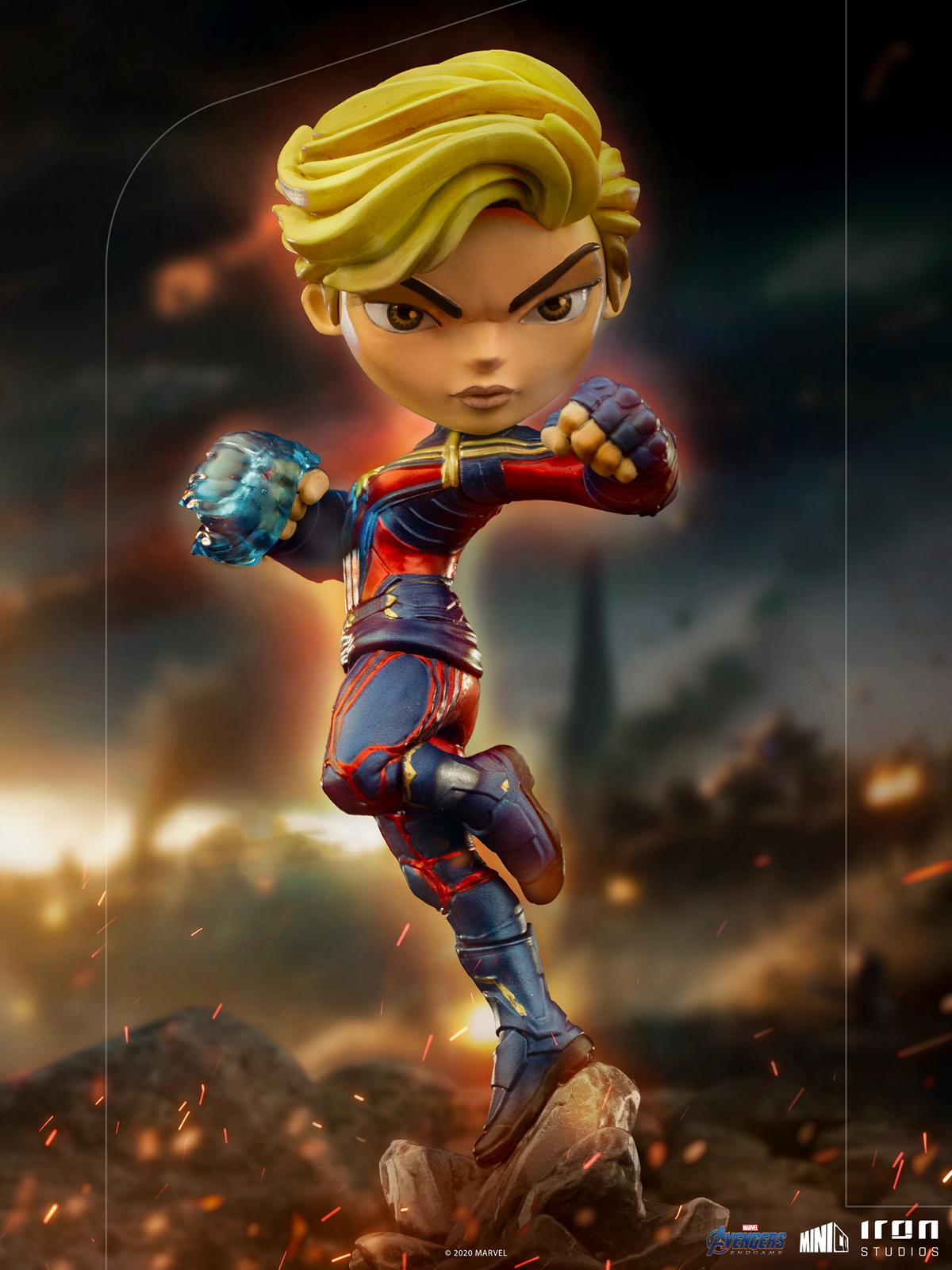 Captain Marvel Q version