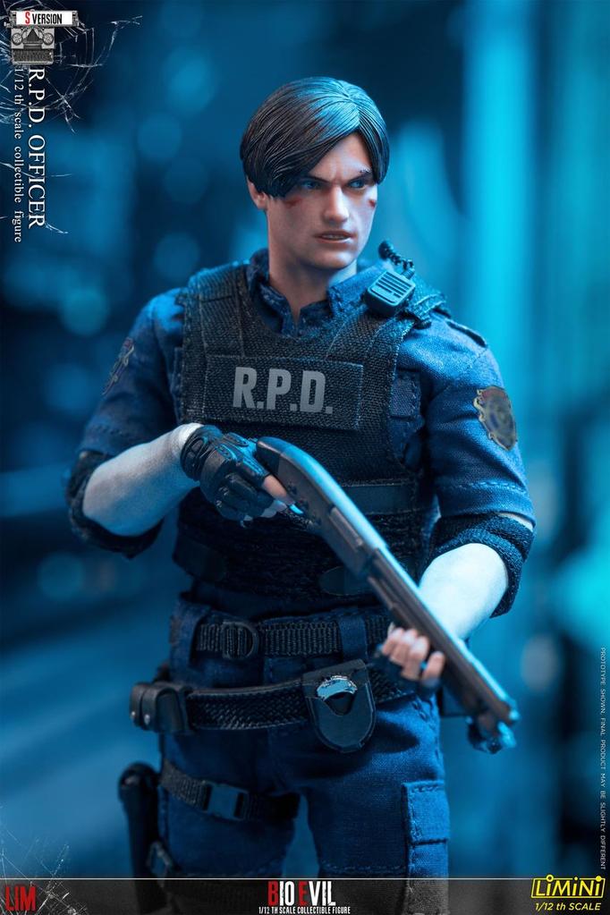 1/12th Scale R.P.D Officer Collectible Figure (S Version)