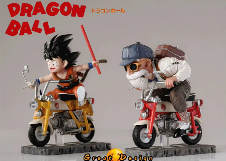Kid Goku & Master Roshi Bike