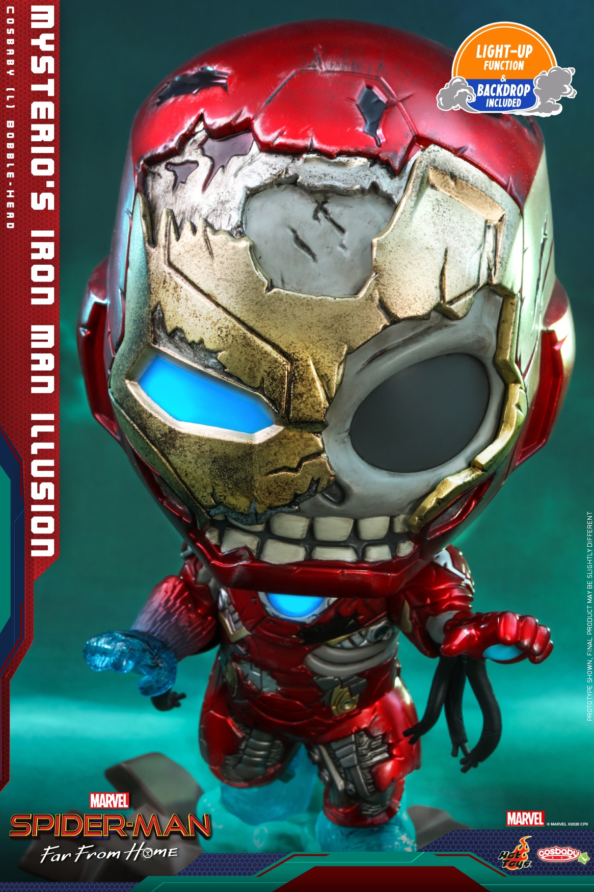 Mysterio’s Iron Man Illusion Cosbaby (L) Bobble-Head