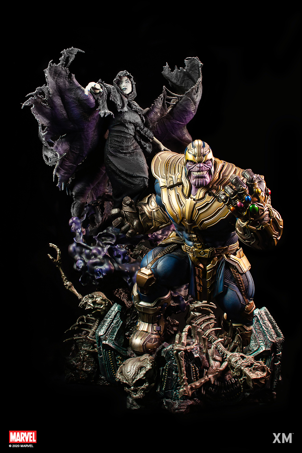 Thanos with Lady Death