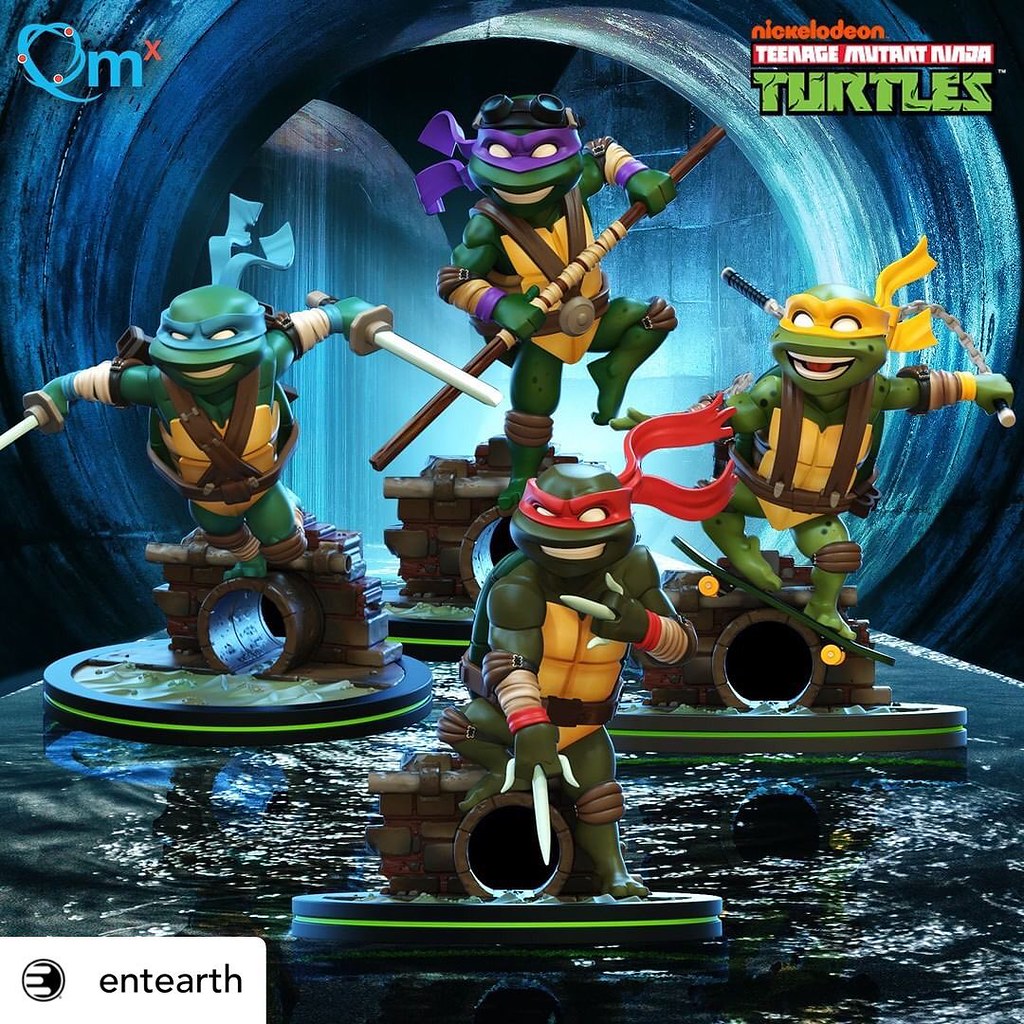 Q-Fig Teenage Mutant Ninja Turtles Leonardo - Michelangelo - Raphael - Donatello
