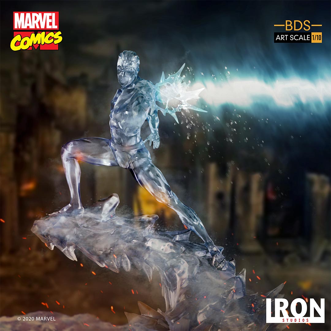 Marvel Comics - X-Men Battle Diorama Series Iceman Statue