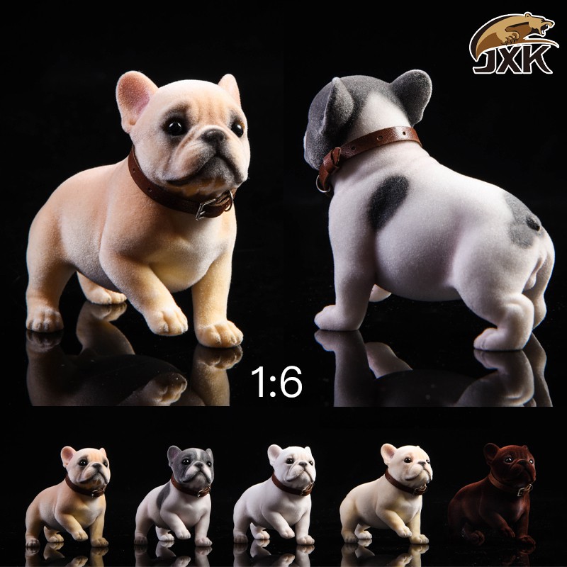 1/6 Tufted French Bulldog JXK028