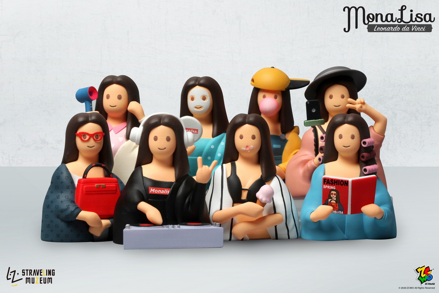 Mona Lisa Blind Box Set of