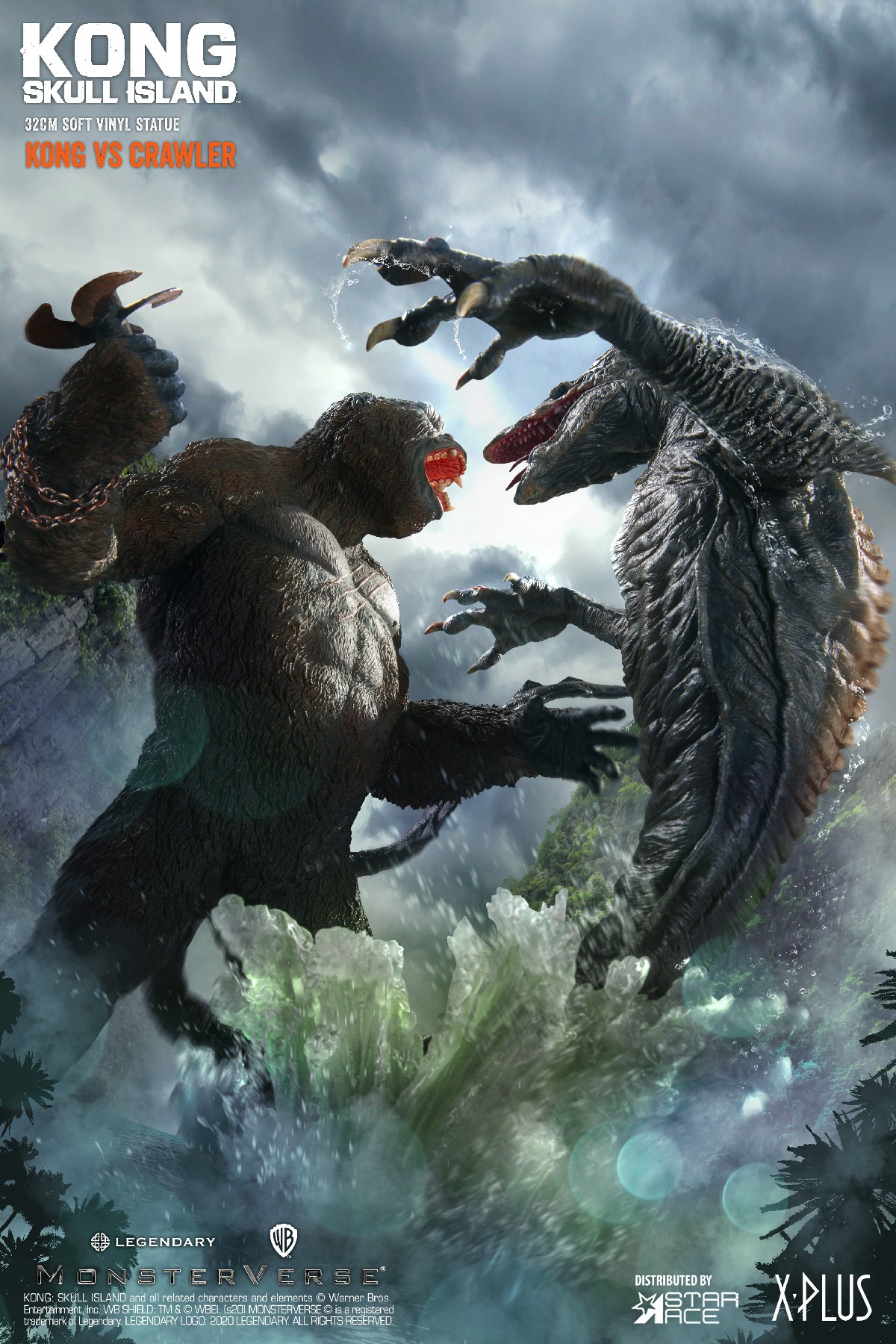 Kong Skull Island - King Kong vs. Monitor Lizard