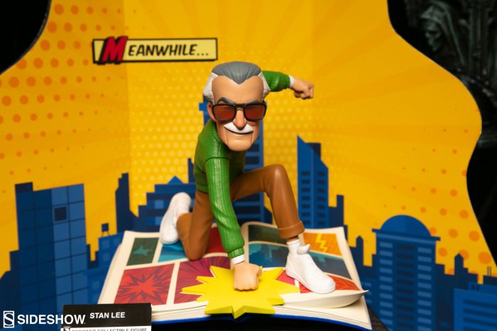 Marvel: The legendary Stan Lee in a comics-style figure