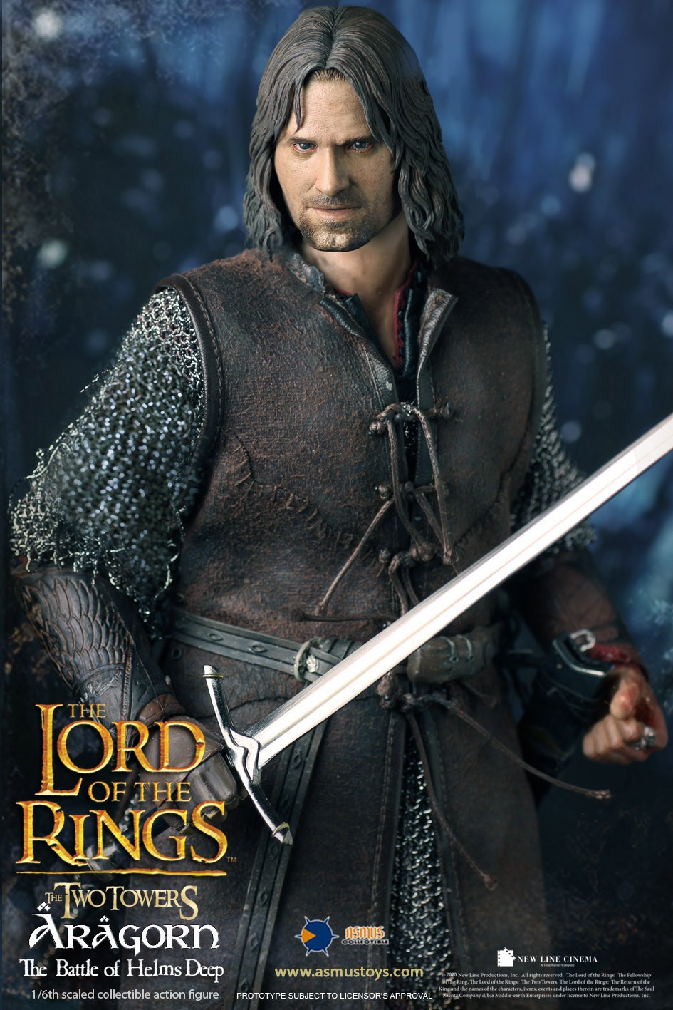 The Lord of the Rings - Aragorn at Hemls Deep