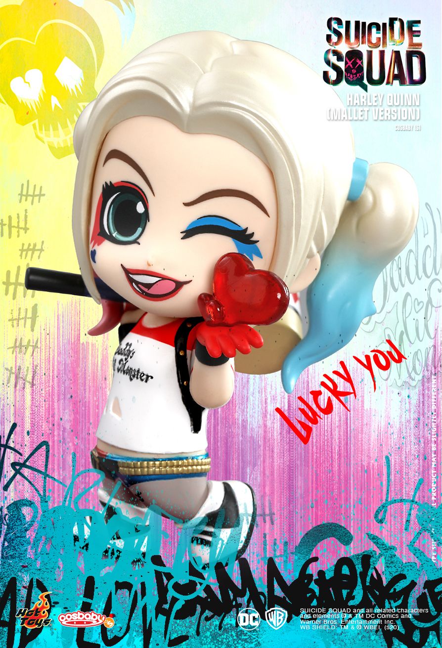 SUICIDE SQUAD HARLEY QUINN (MALLET VERSION) COSBABY (S)