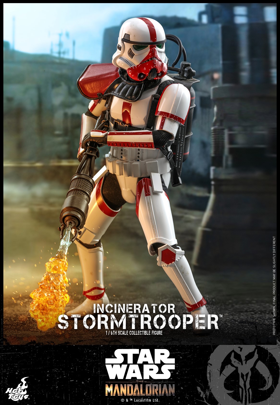 The Mandalorian Incinerator StormTrooper 1/6