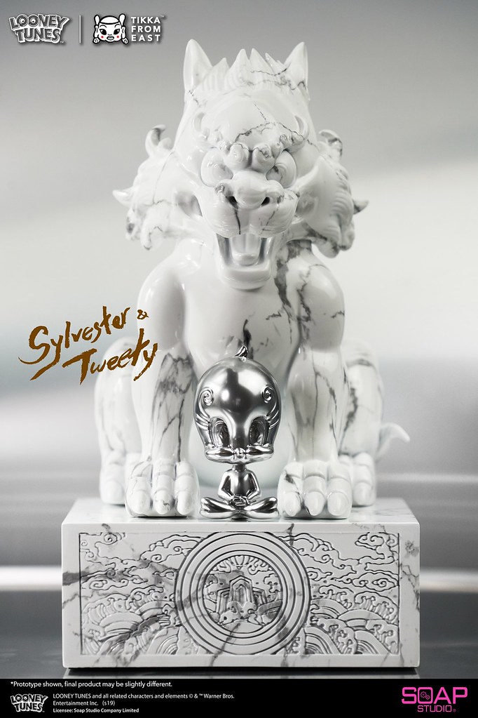 Sylvester and Tweety White Mable Limited Edition