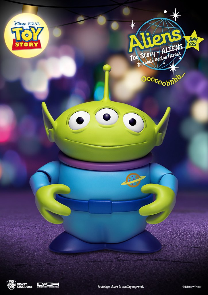 Dynamic Action Heroes: DAH-022 Toy Story Aliens