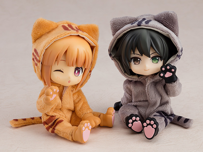 Nendoroid Doll: Animal Hand Parts Set (Black / White / Brown)