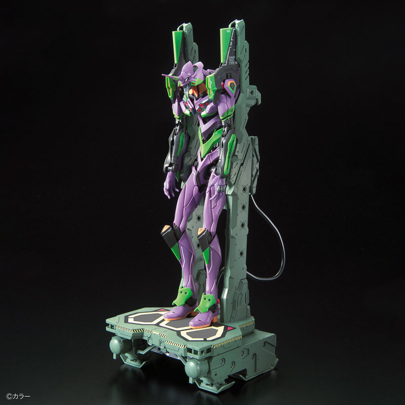 RG Regular General-Purpose Humanoid Battle Weapon Evangelion Test-Type 01 DX Transport Platform Set