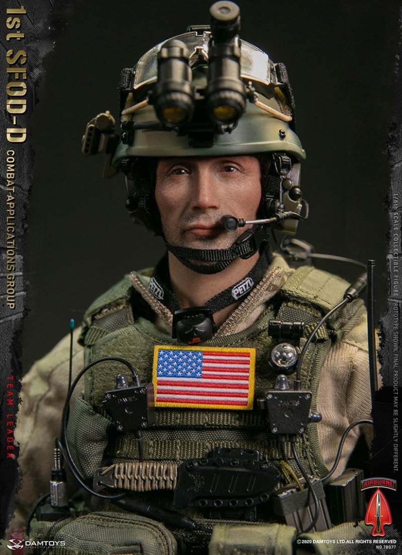 1/6 1st SFOD-D  Combat Applications Group TEAM LEADER