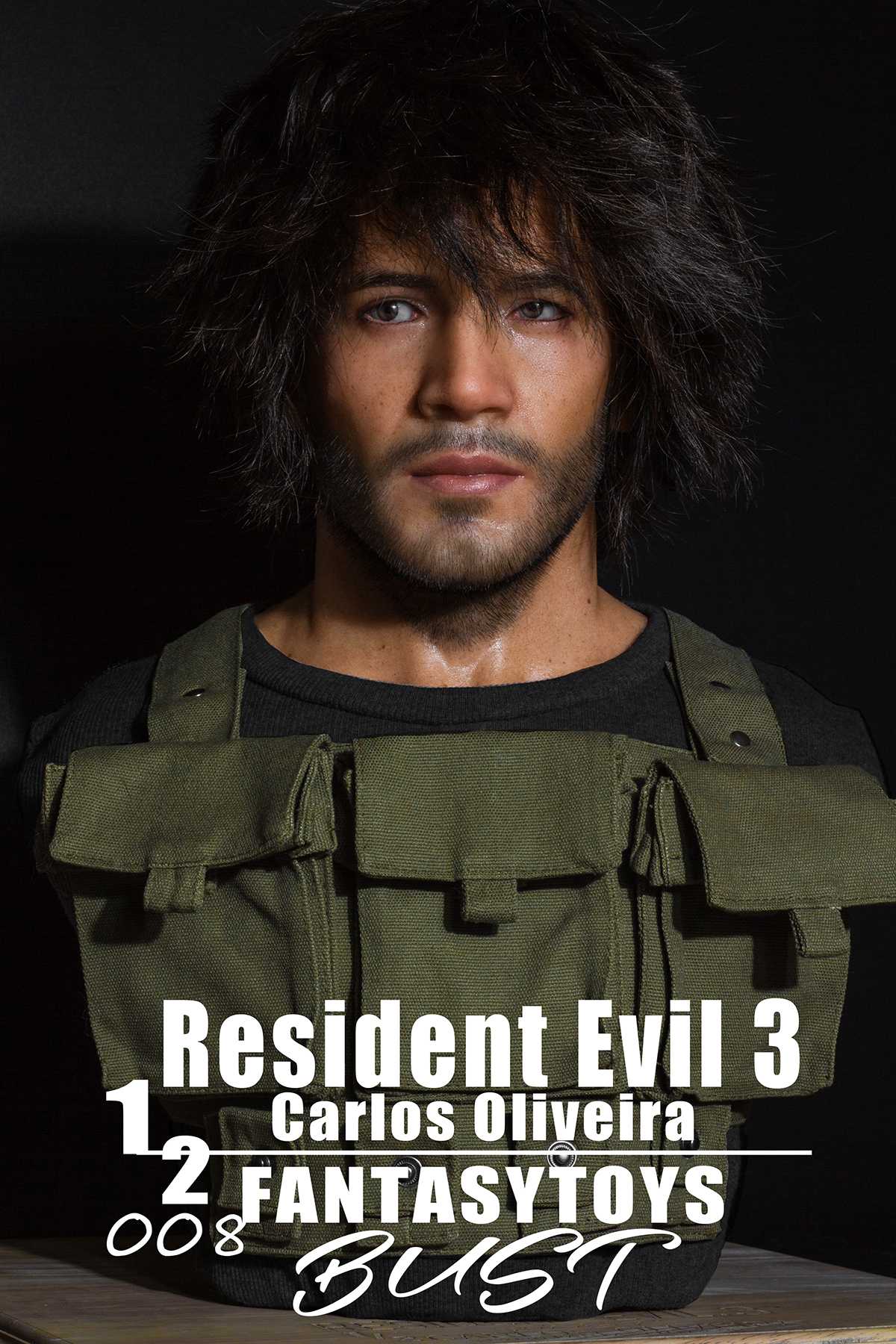 Resident Evil 3 Carlos 1/2 Bust