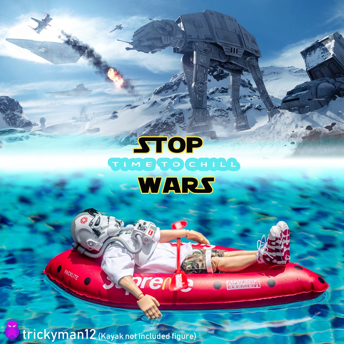 1/6 Inflatable Rubber Boat
