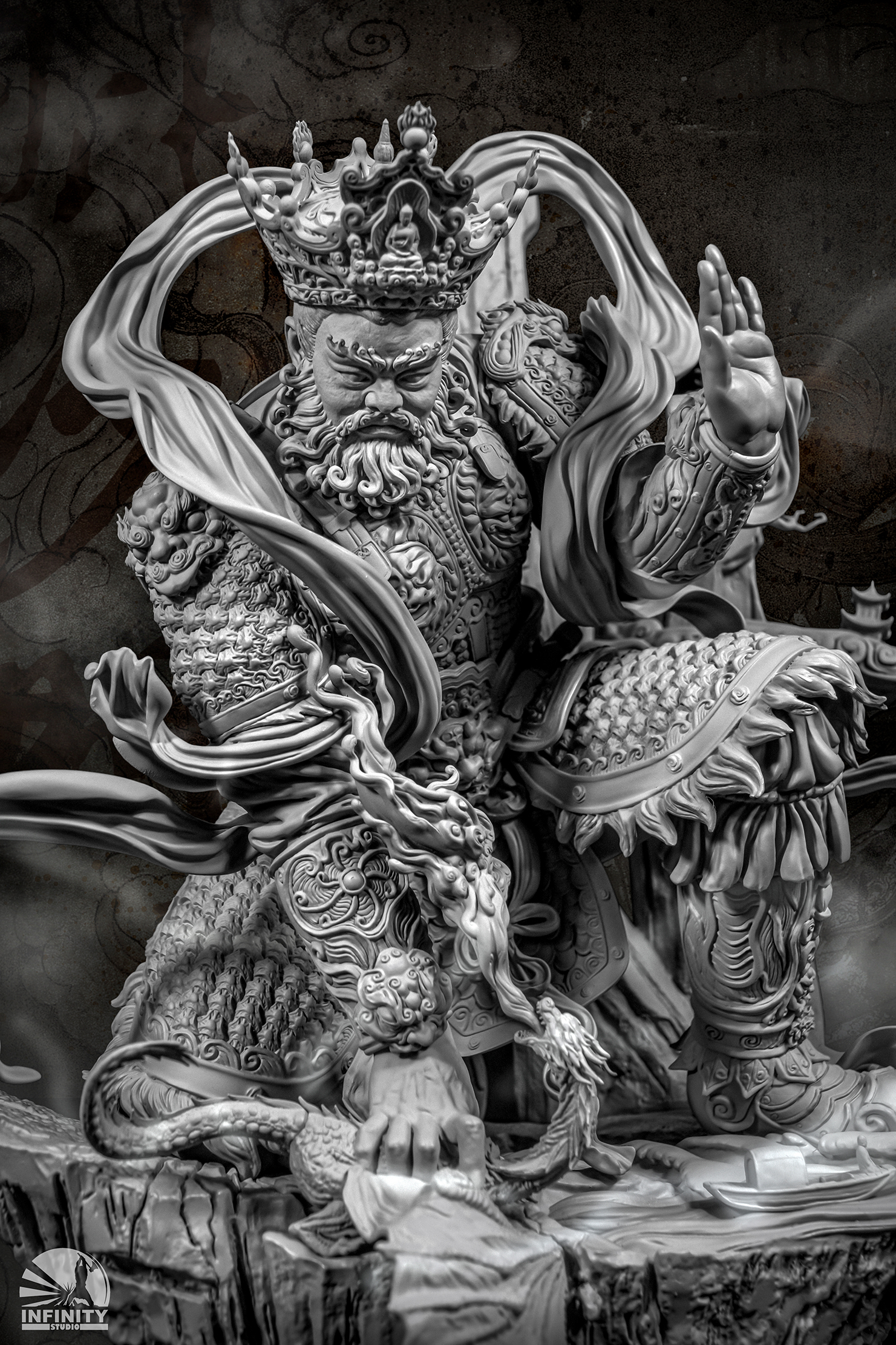 Kaitian Artists Series: Dragon Statue