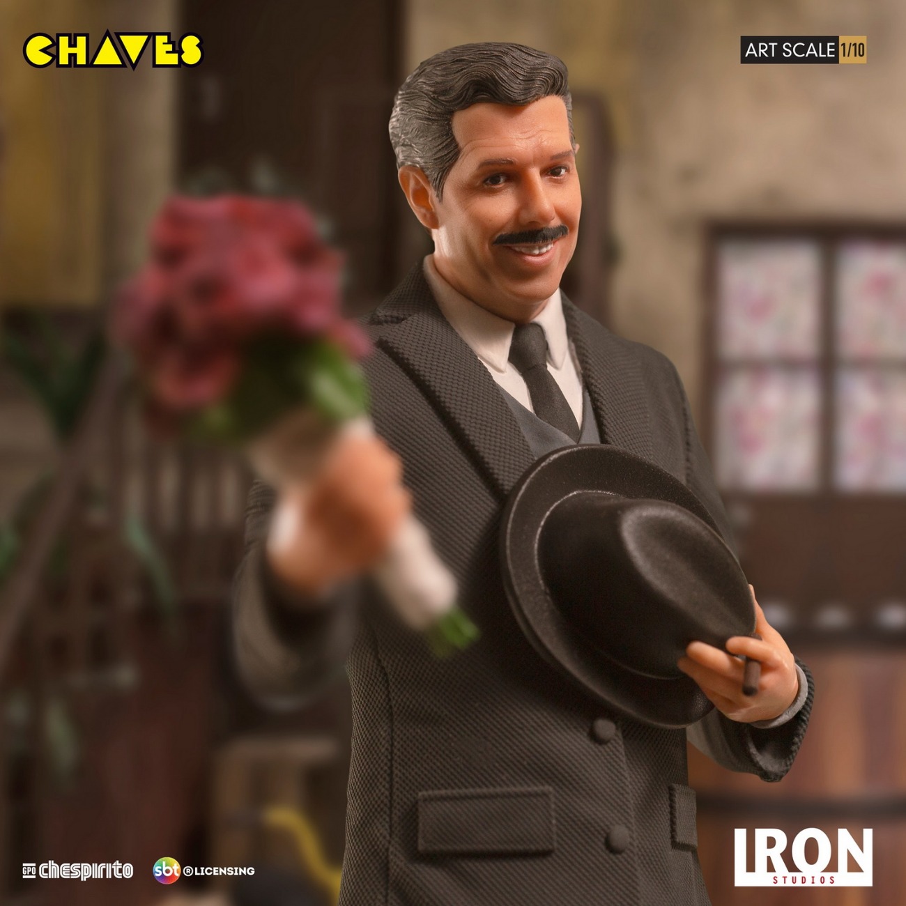 Professor Girafales Art Scale 1/10 - El Chavo Del Ocho