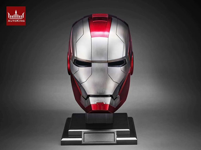 1/1 Iron Man Mark V - Wearable Helmet Voice Control Automatic Recognition