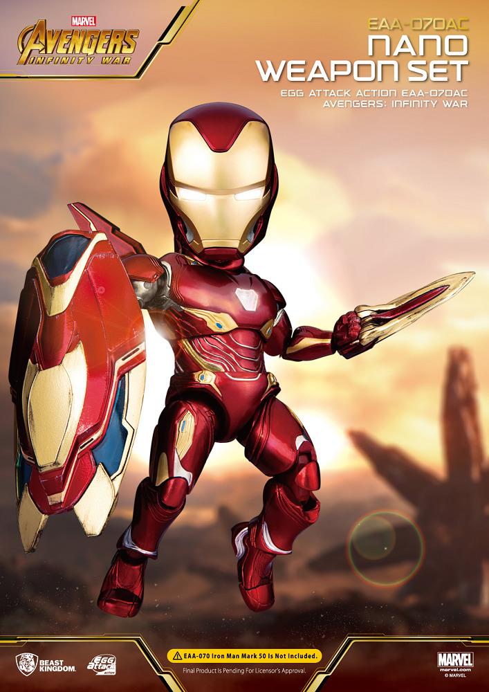 Egg Attack EAA-070AC Iron Man Nano Weapon Set