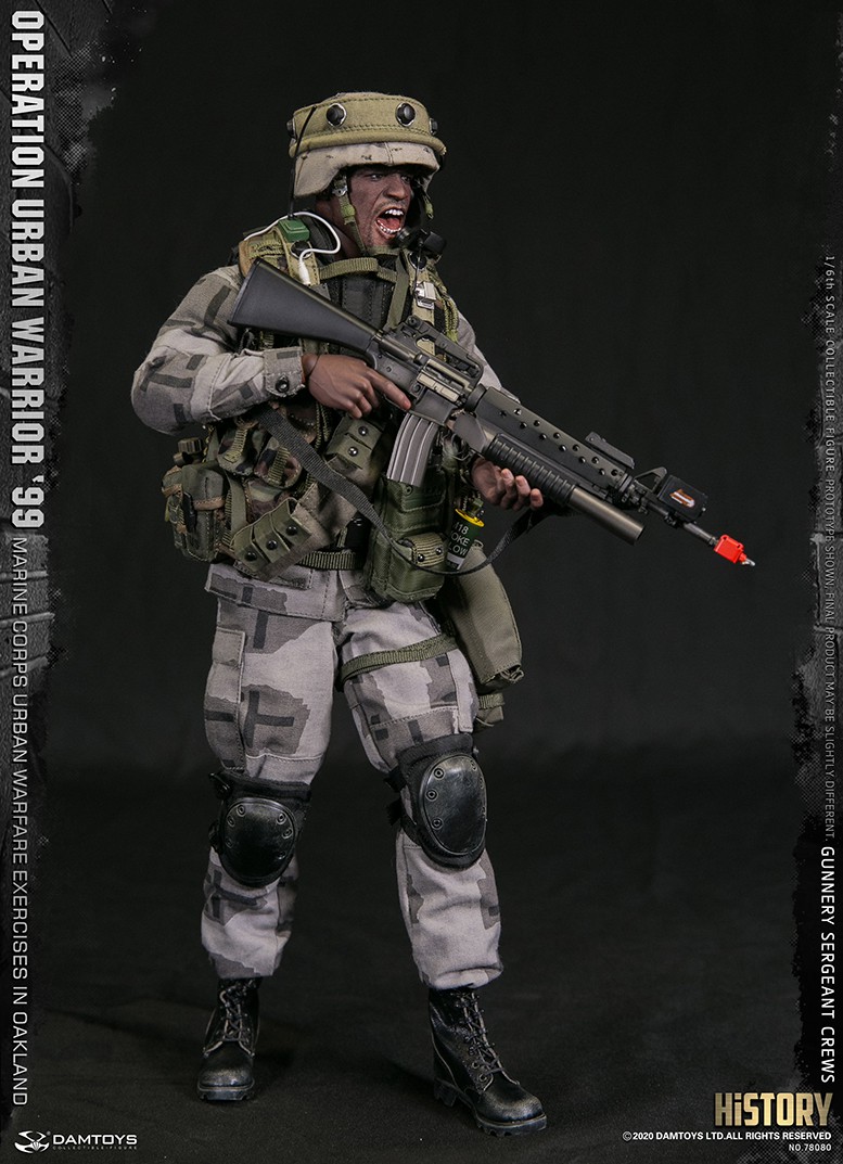 1/6 99 City Warriors Operation-Marine Corps Oakland City Battle Exercise-Gunner Sergeant Cruise