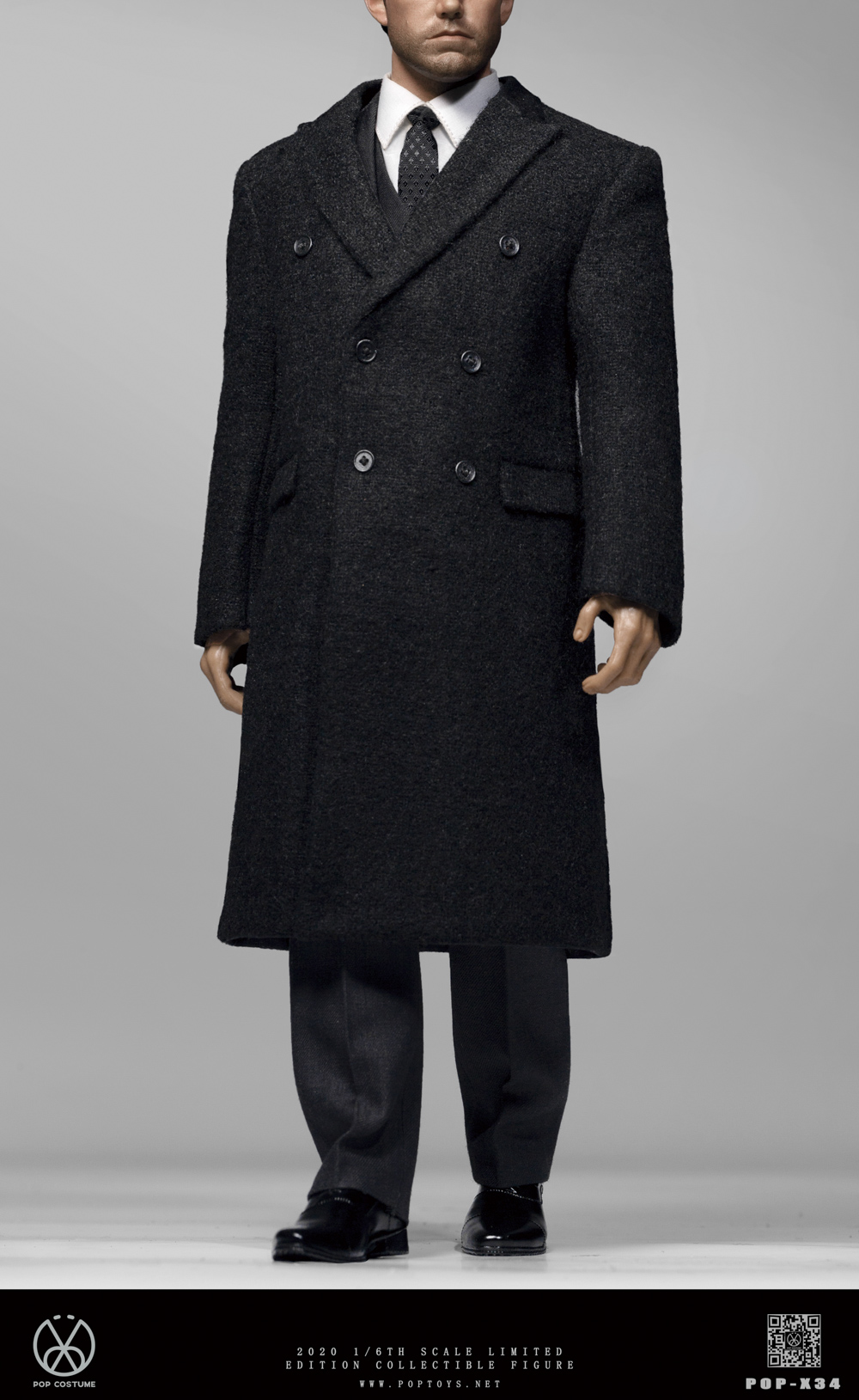 1/6X Series POP-X34 Couture Version Rich gentleman Ben Overcoat suit