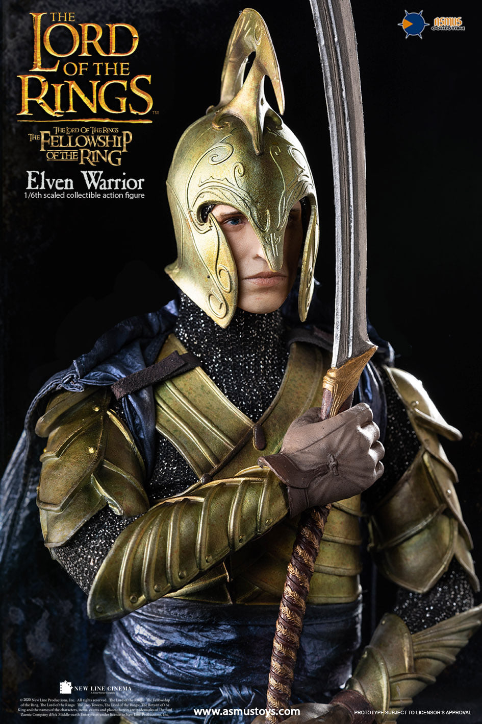 1/6 The Lord of the Rings - ELVEN WARRIOR