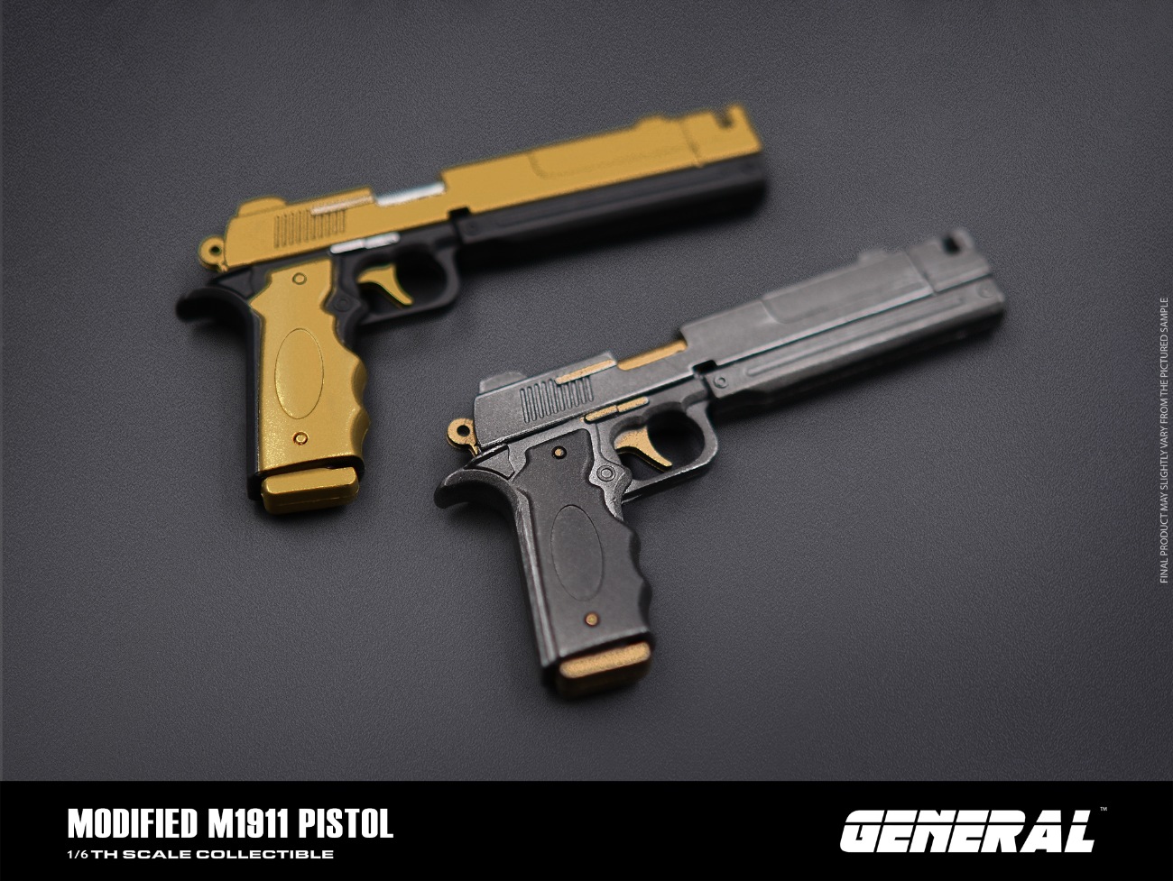 1/6 Modified M1911 pistol/56 semi-auto rifle/double-barrel shotgun model