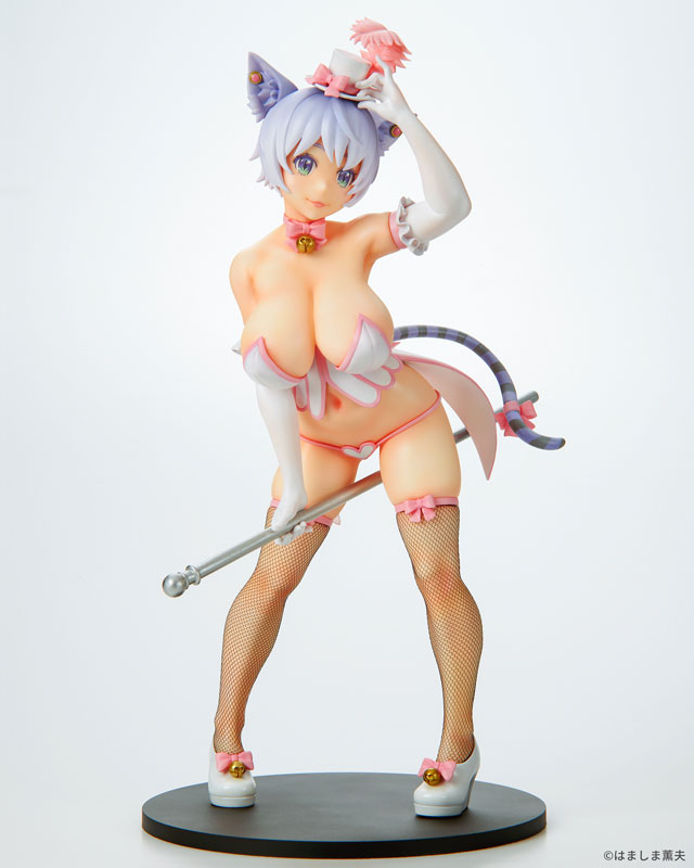 Burlesque Cat Belle White Cat ver. 1/7