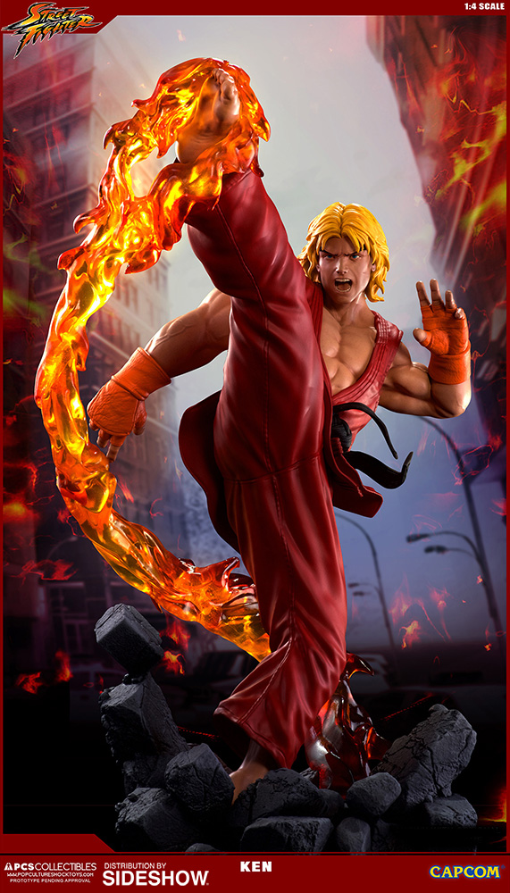 1/4 Street Fighter-Ken Statue