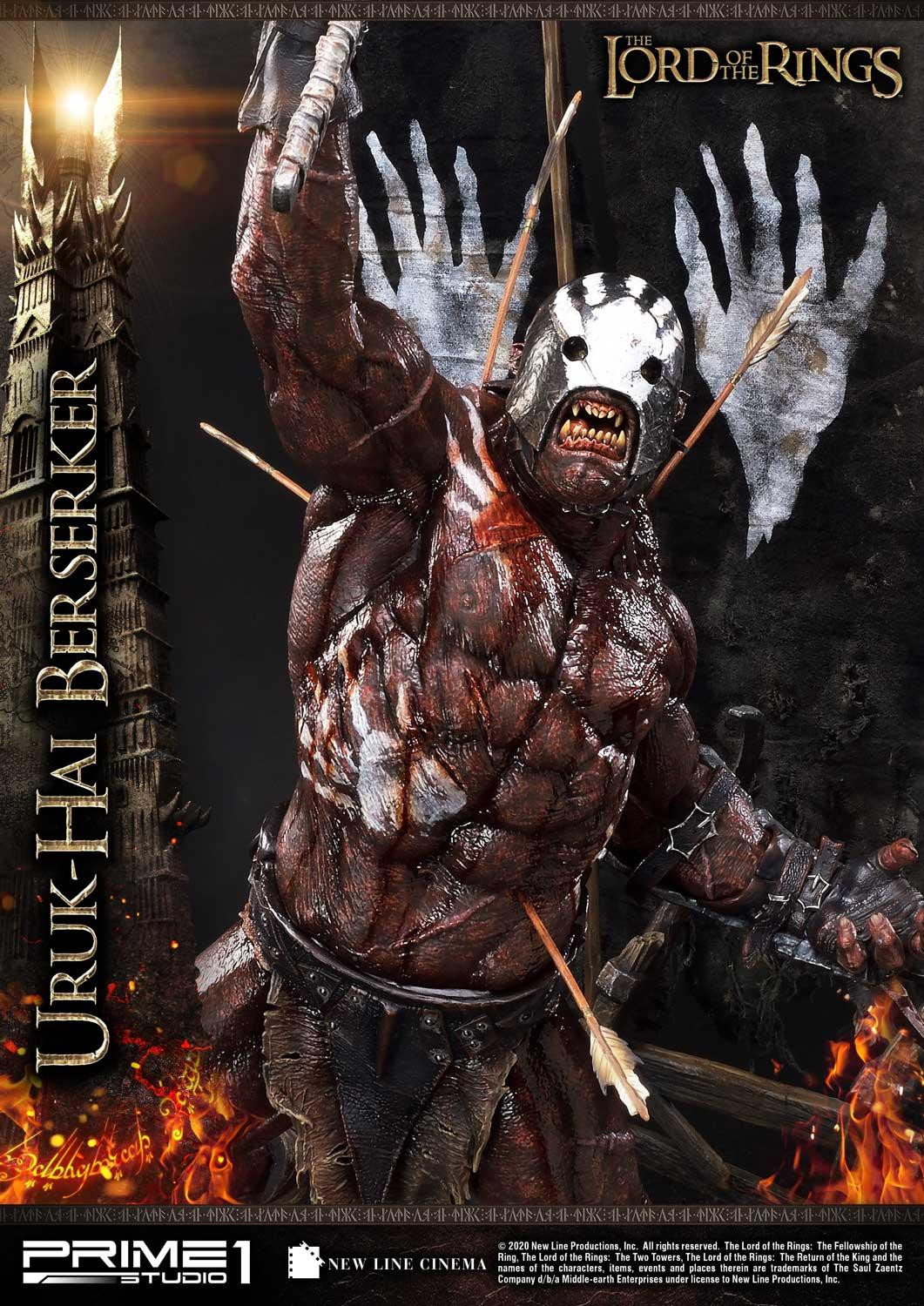 The Lord of the Rings: The Two Tower Uruk-Hai Berserker
