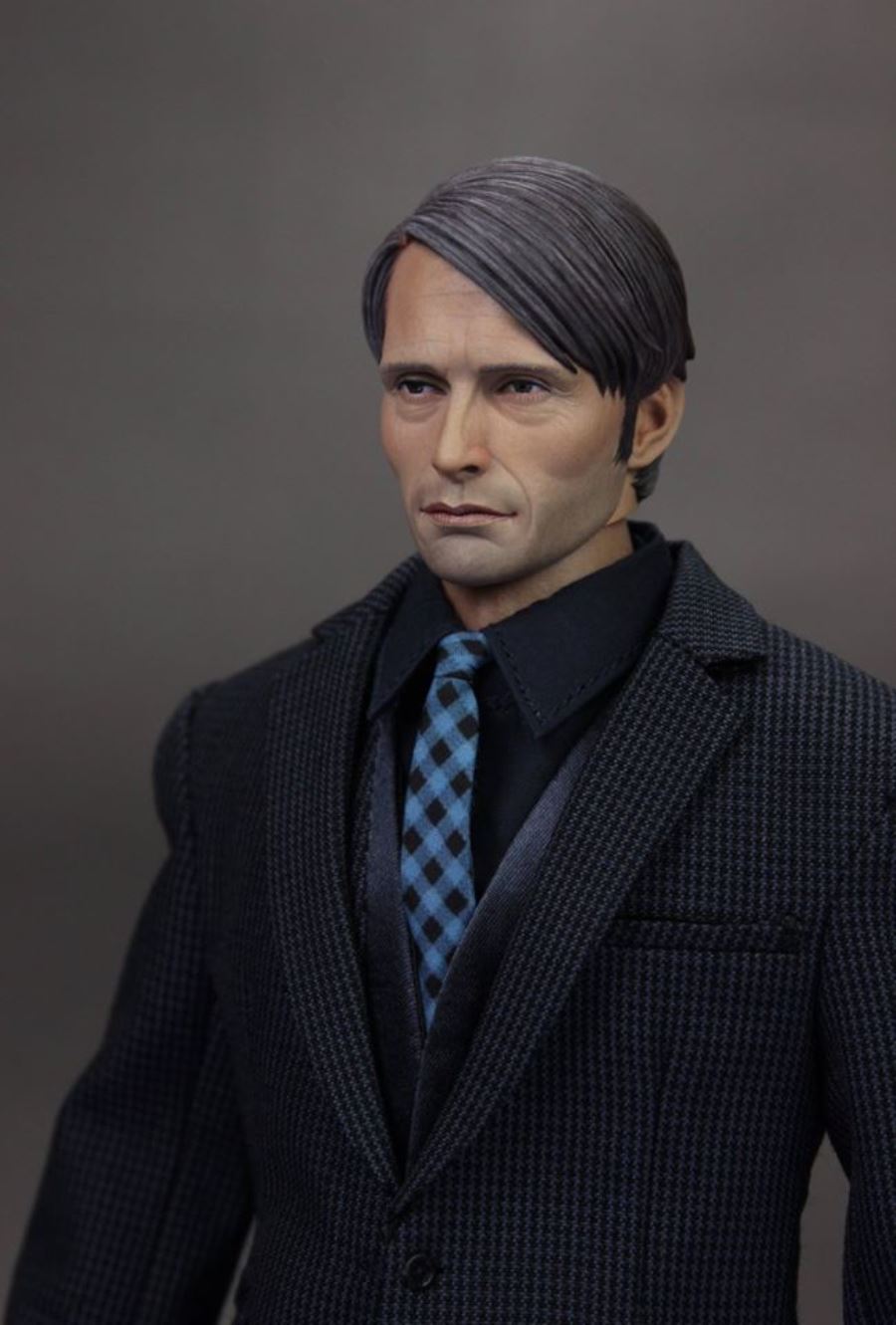 1/6 Medes Mickelson Head Carving Hannibal / Cliff (Death Stranding)