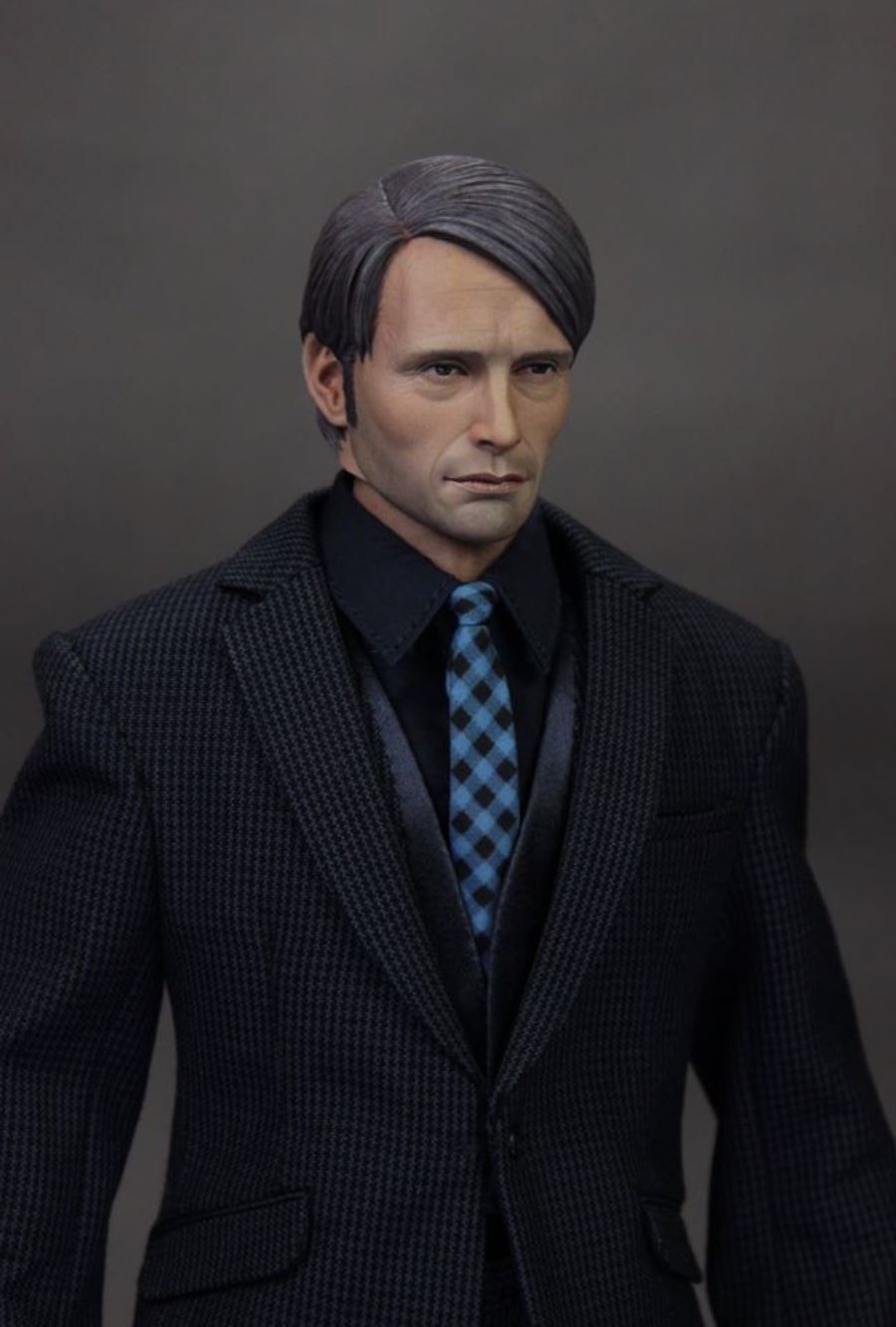 1/6 Medes Mickelson Head Carving Hannibal / Cliff (Death Stranding)