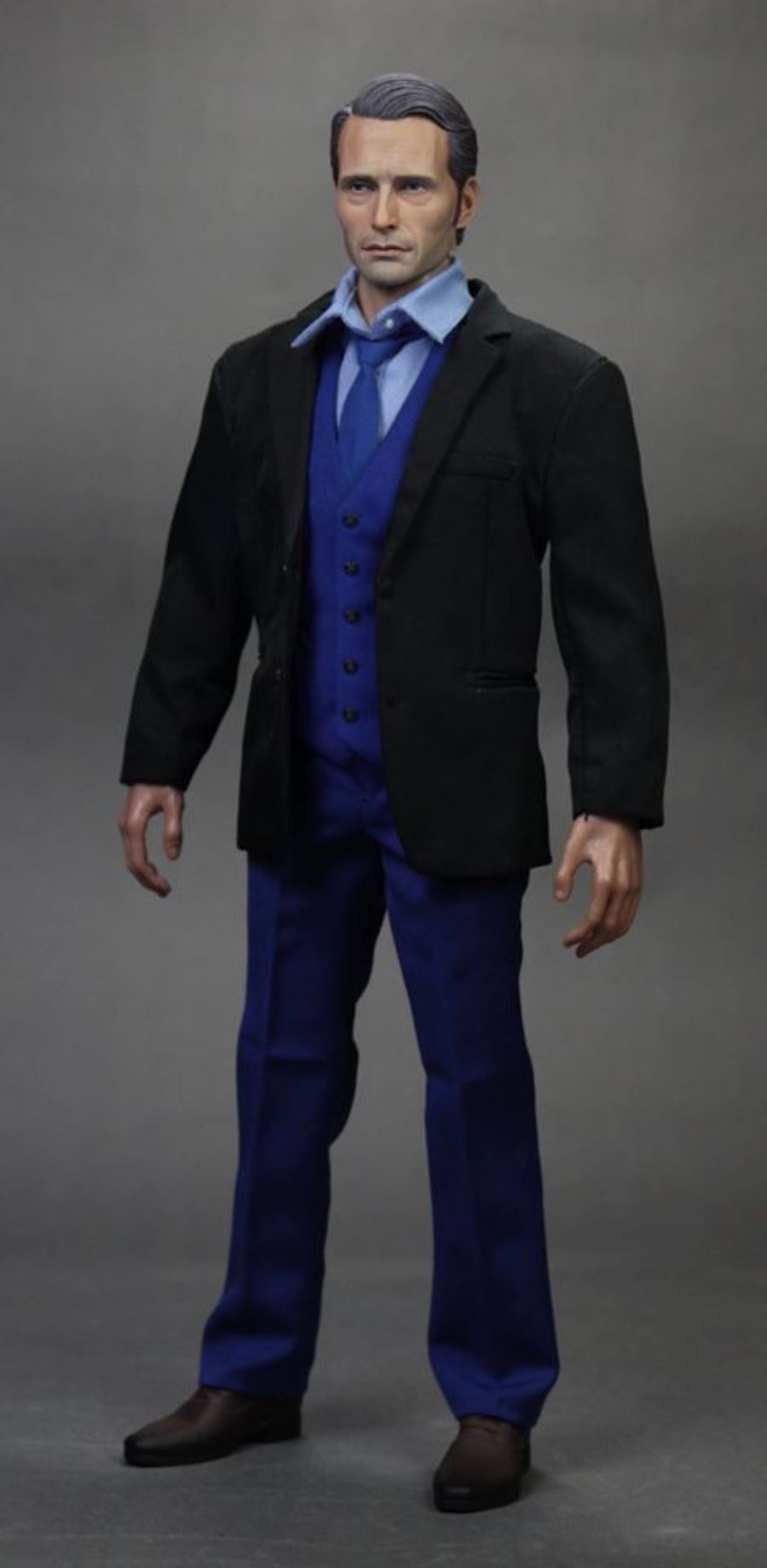 1/6 Medes Mickelson Head Carving Hannibal / Cliff (Death Stranding)