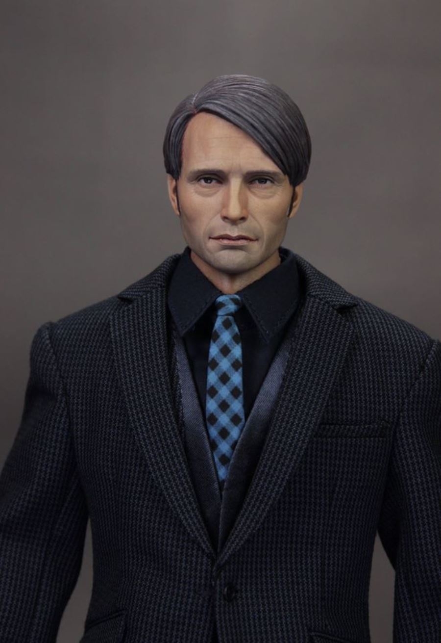 1/6 Medes Mickelson Head Carving Hannibal / Cliff (Death Stranding)