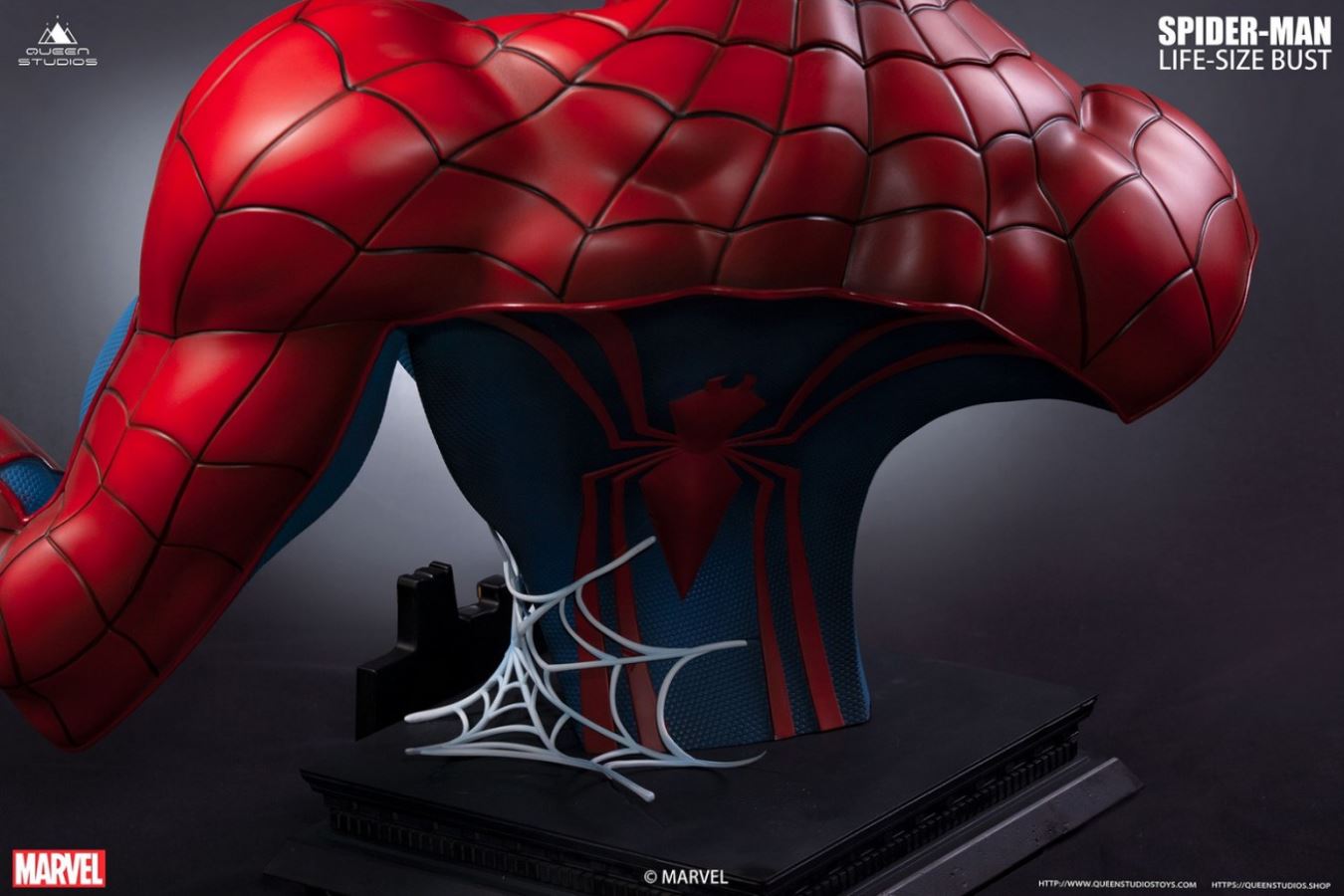 Marvel Spiderman 1/1 Bust (Three Color Versions)