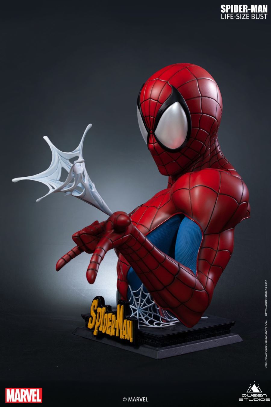 Marvel Spiderman 1/1 Bust (Three Color Versions)