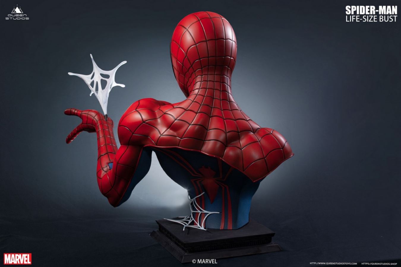 Marvel Spiderman 1/1 Bust (Three Color Versions)
