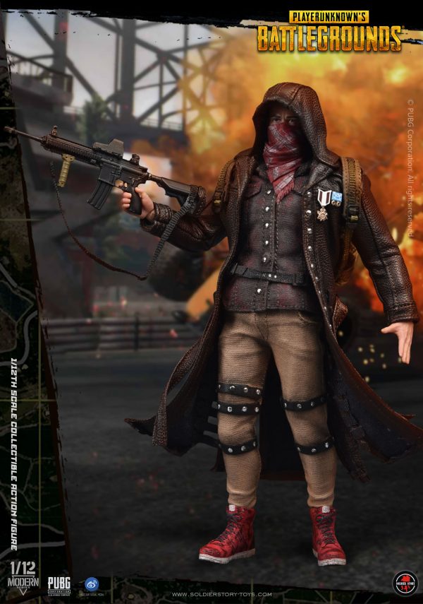 PUBG (Player Unknown’s Battlegrounds) 1:12 Scale Figure - Windbreaker Edition (SSG-002)