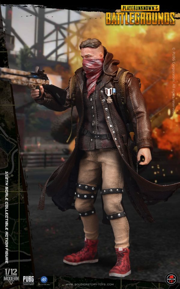 PUBG (Player Unknown’s Battlegrounds) 1:12 Scale Figure - Windbreaker Edition (SSG-002)