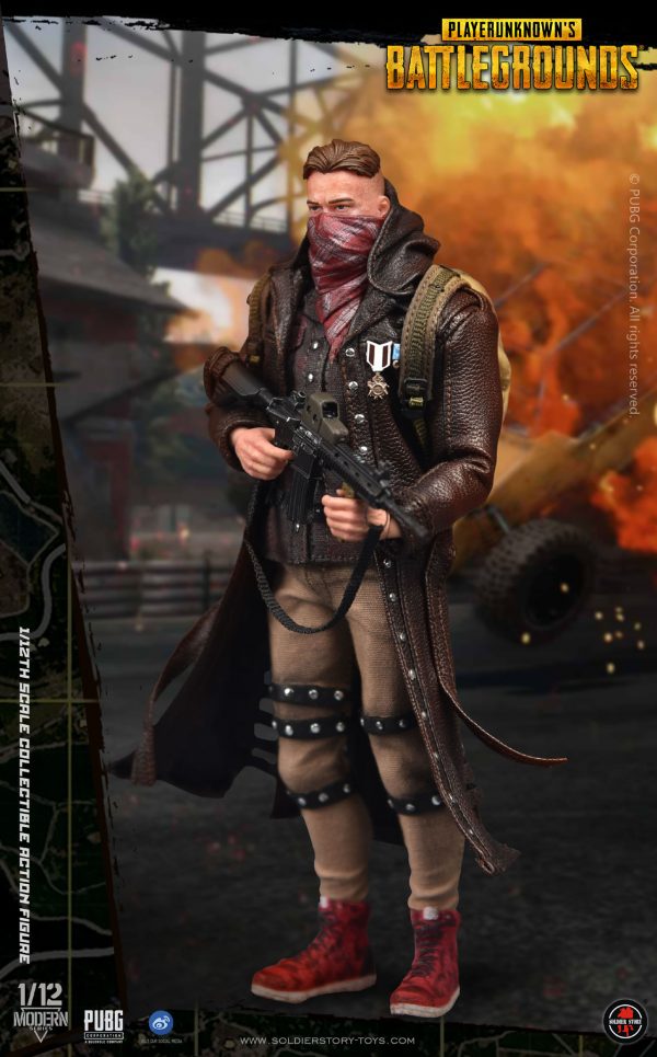 PUBG (Player Unknown’s Battlegrounds) 1:12 Scale Figure - Windbreaker Edition (SSG-002)
