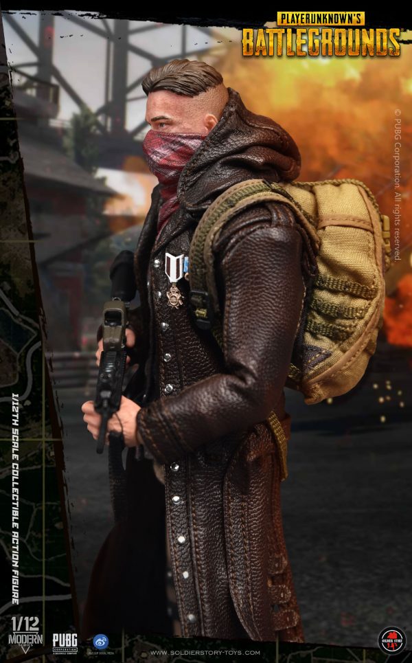 PUBG (Player Unknown’s Battlegrounds) 1:12 Scale Figure - Windbreaker Edition (SSG-002)