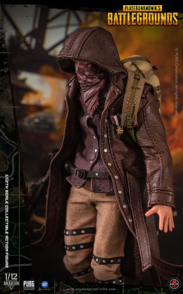 PUBG (Player Unknown’s Battlegrounds) 1:12 Scale Figure - Windbreaker Edition (SSG-002)