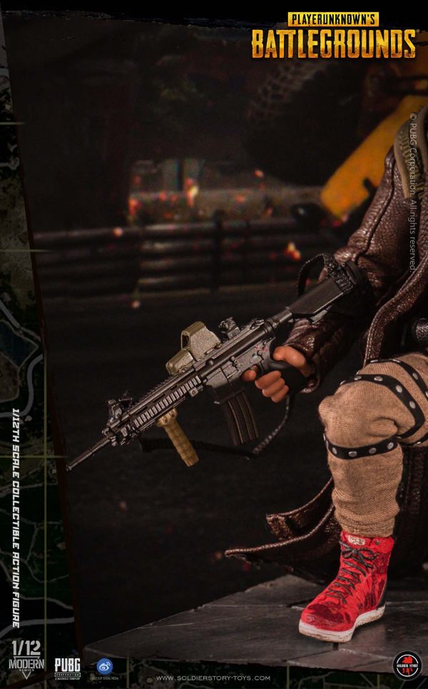 PUBG (Player Unknown’s Battlegrounds) 1:12 Scale Figure - Windbreaker Edition (SSG-002)