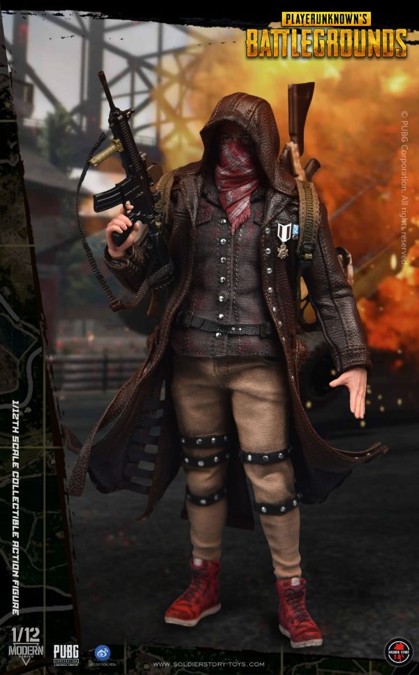 PUBG (Player Unknown’s Battlegrounds) 1:12 Scale Figure - Windbreaker Edition (SSG-002)