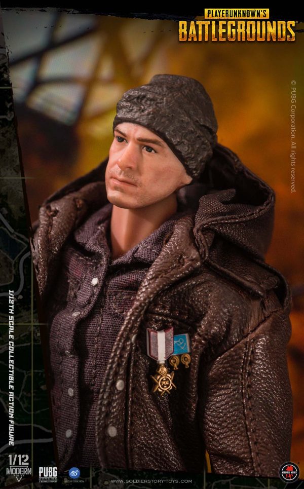 PUBG (Player Unknown’s Battlegrounds) 1:12 Scale Figure - Windbreaker Edition (SSG-002)